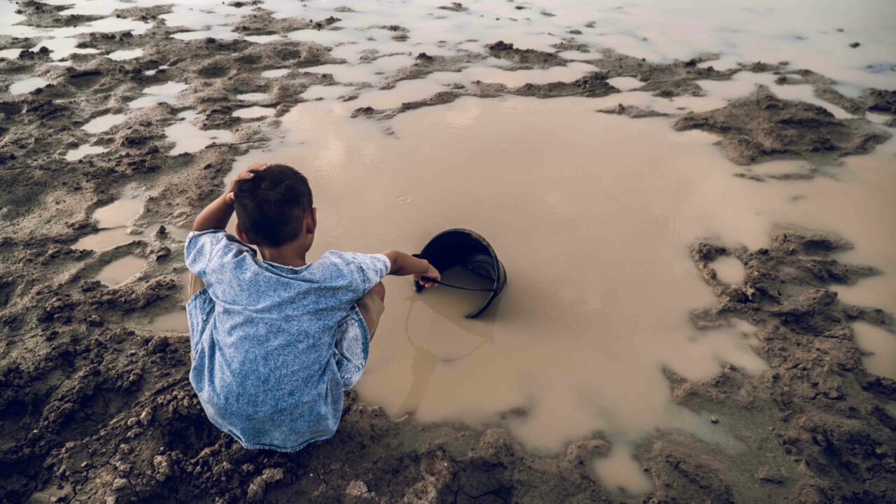 Verschmutztes Trinkwasser