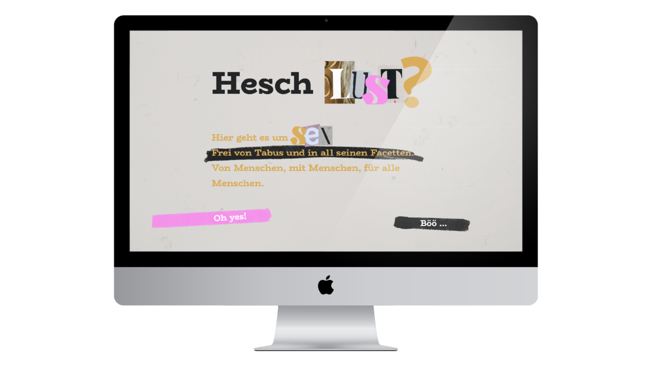 Website «Hesch Lust?»