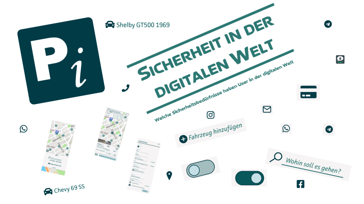 Internet der Dinge, verschiedene Icons aus der digitalen Welt