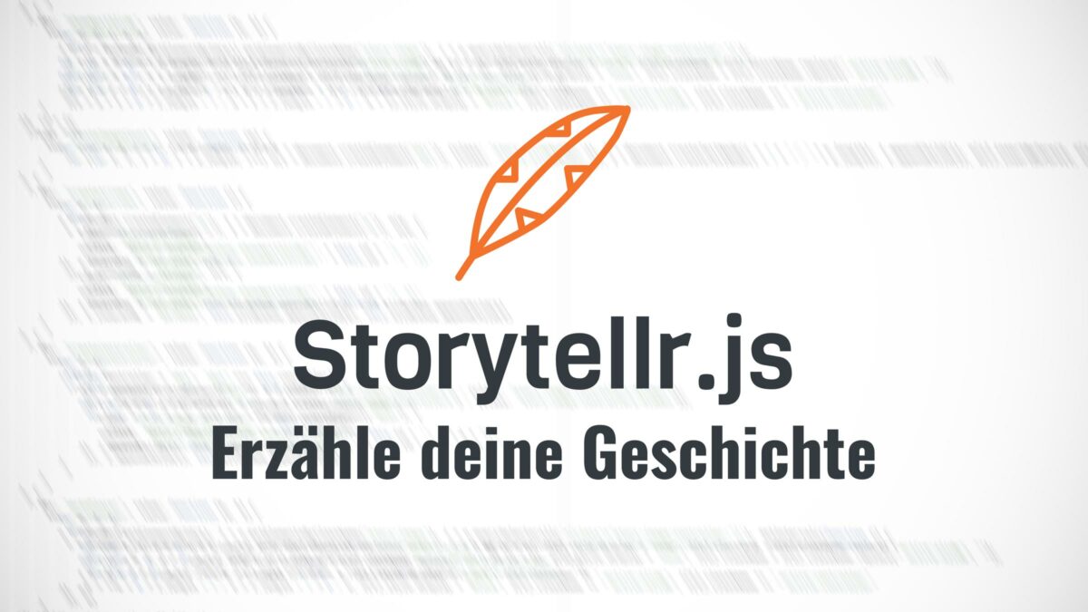 Storytellr.js | Erzähle deine Geschichte