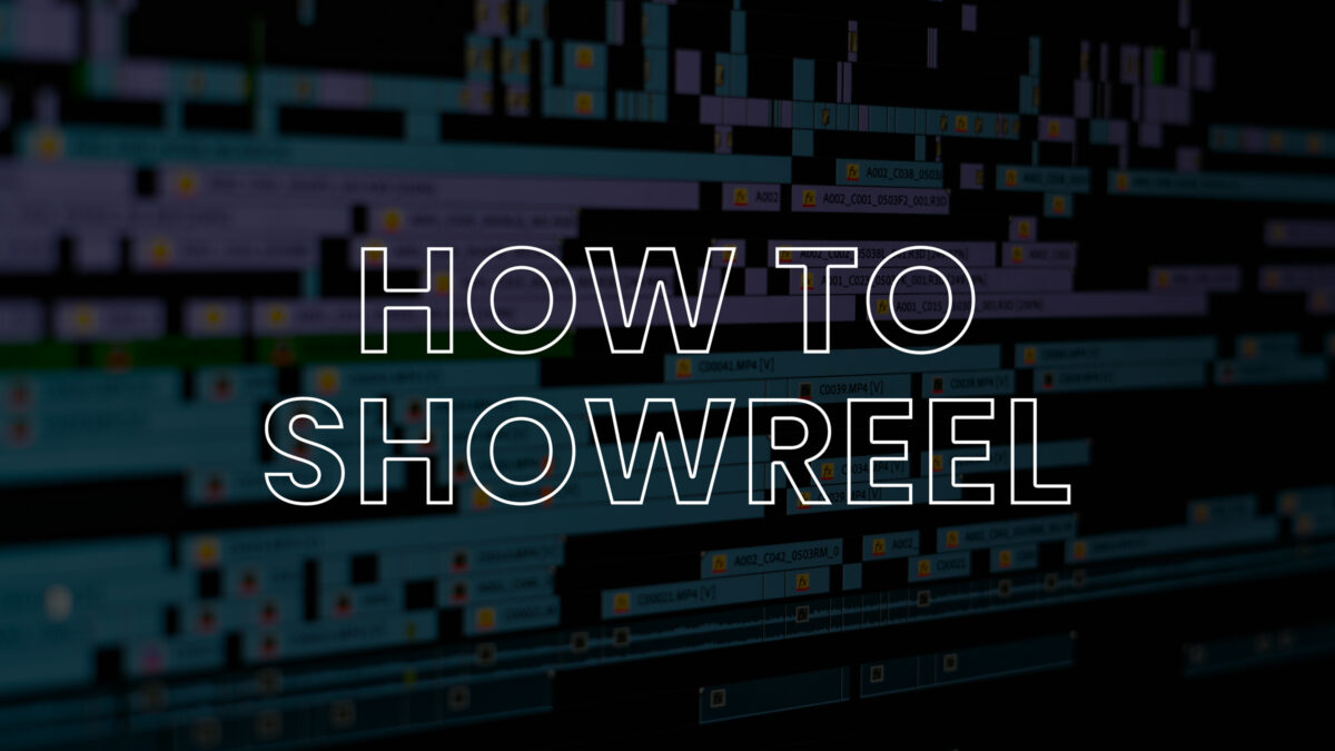 Beitragsbild How to Showreel