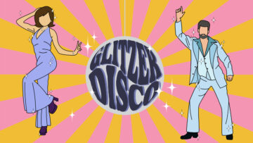 70er Jahre Disco Illustration