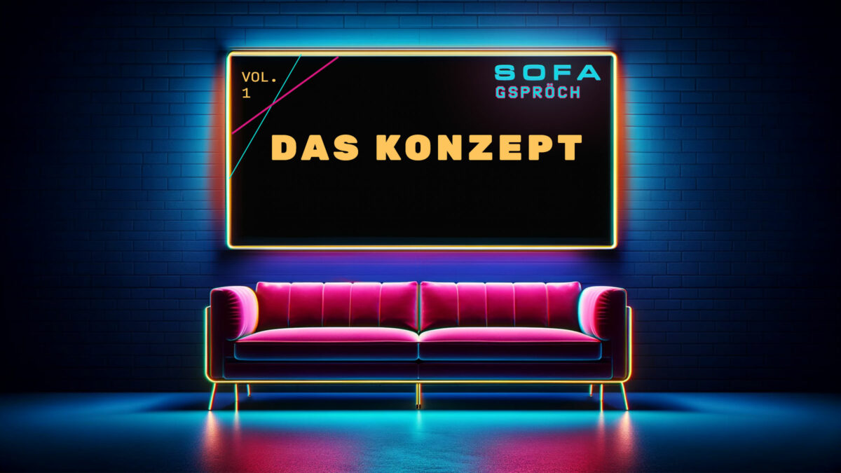 Titelbild für Konzeption von Podcast "SofaGspröch"