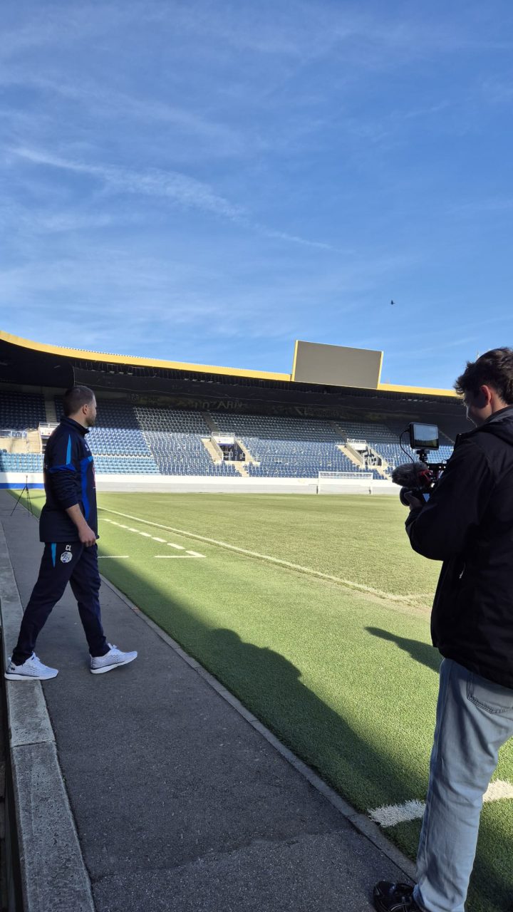 Dreh mit Claudio Lustenberger