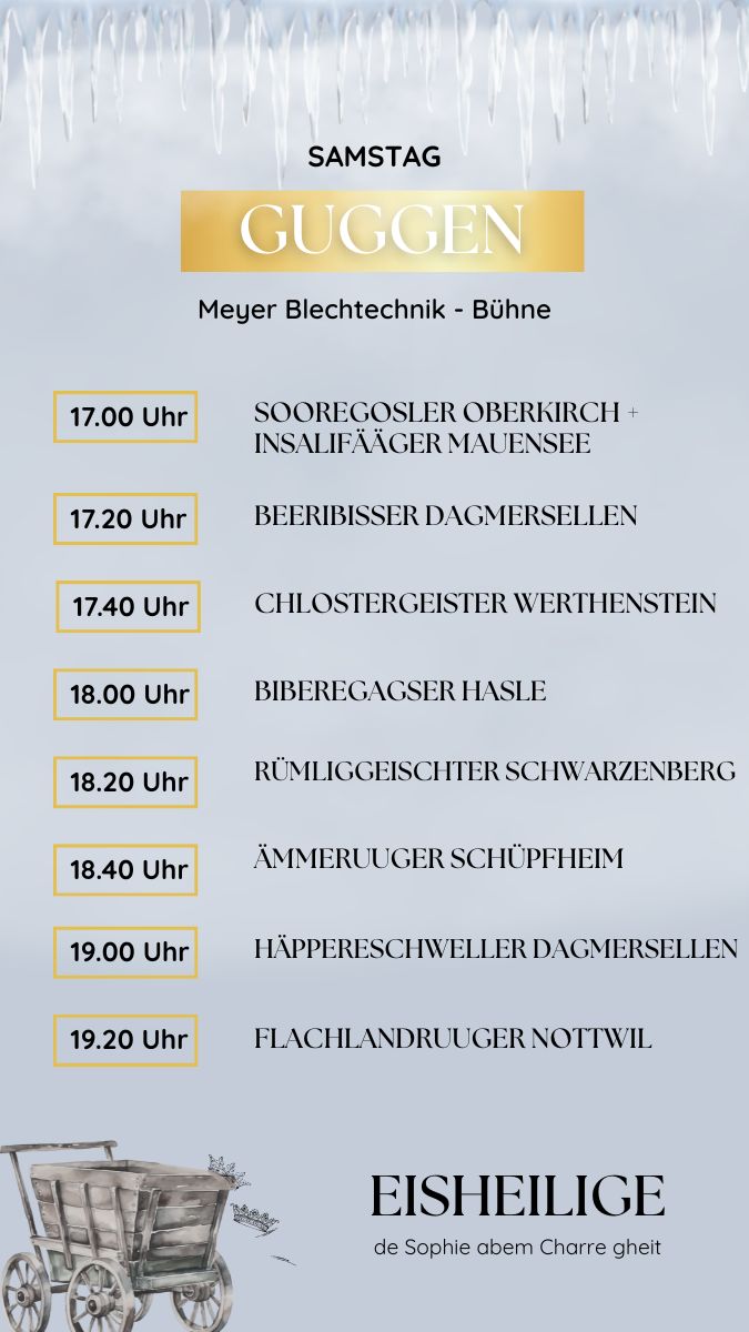 Guggenmusig LineUp Story