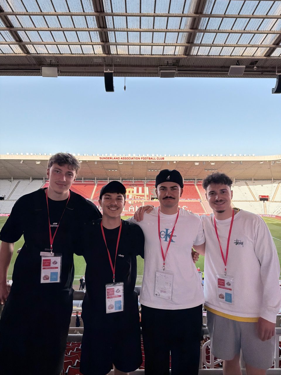 Alle 4 Content Producer (Oliver Reimann, Gian Peters, Eric Weber, Severin Fischer)