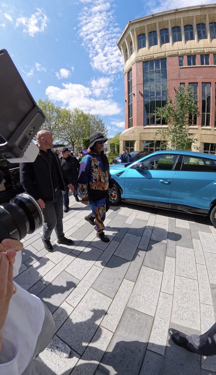 Ankunft Ronaldinho im Hotel