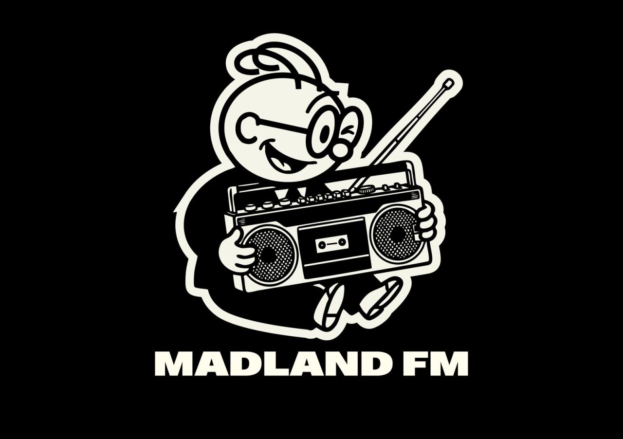 Logo von MADLAND FM.