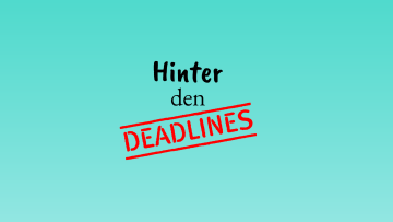 Logo Hinter den Deadlines