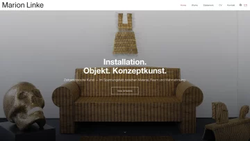 Heroimage Webseite marionlinke.com