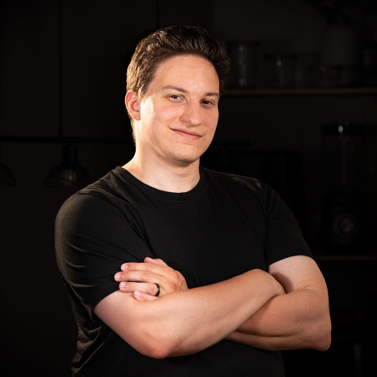 Portrait, welches mit Dauerlicht geshootet wurde