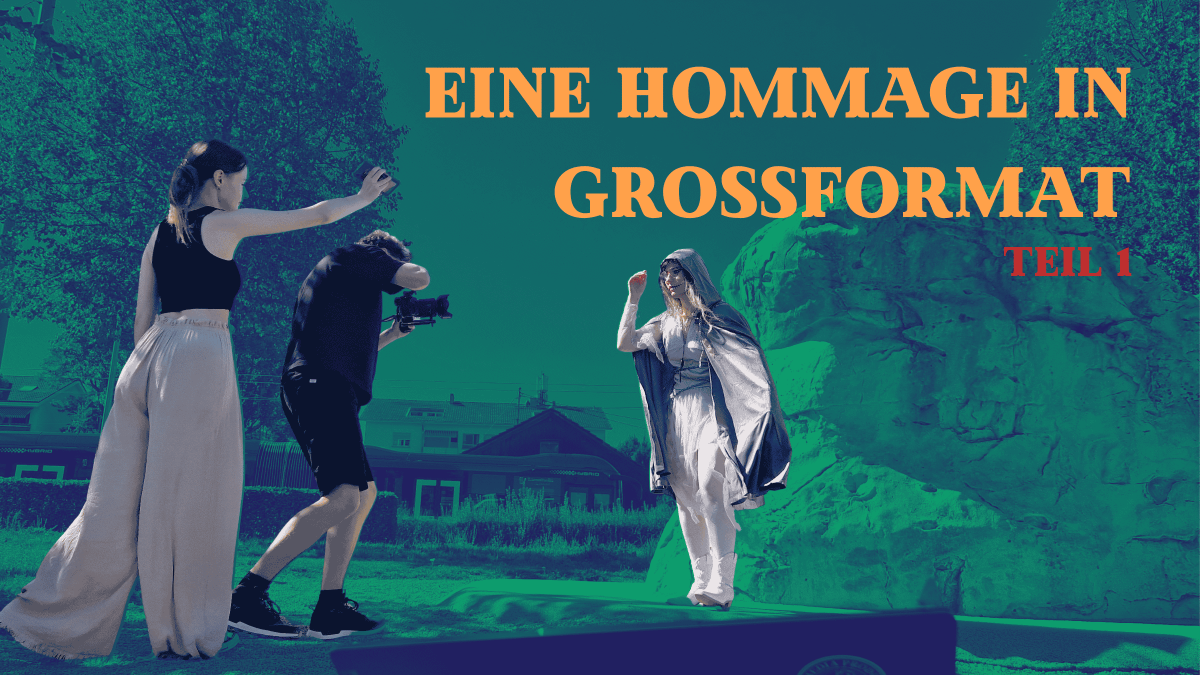 Drehausschnitt mit Titeltext