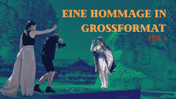 Drehausschnitt mit Titeltext