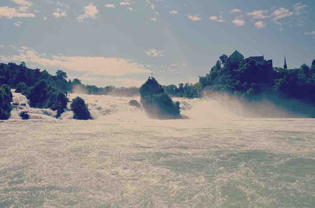 Der Rheinfall in Schaffhausen
