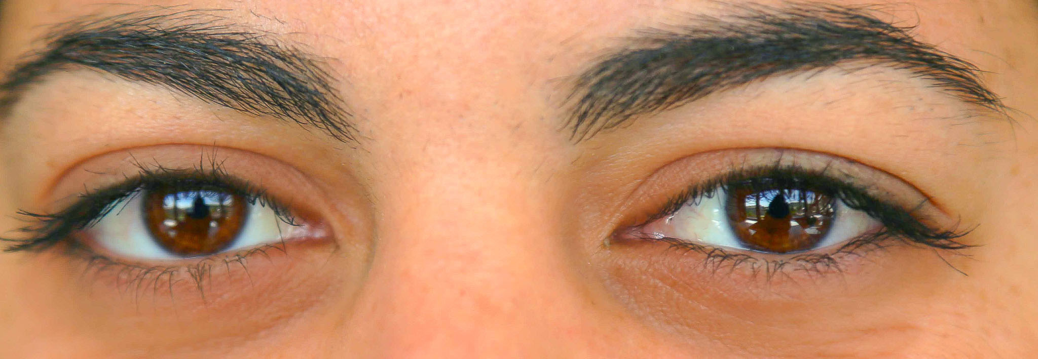 braune Augen