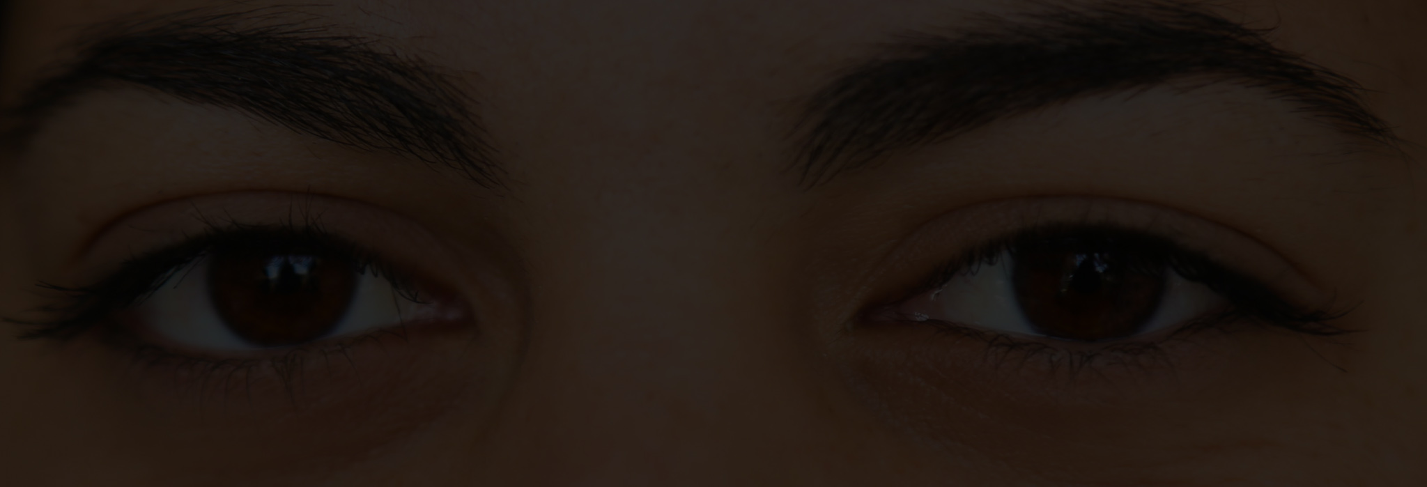 braune Augen
