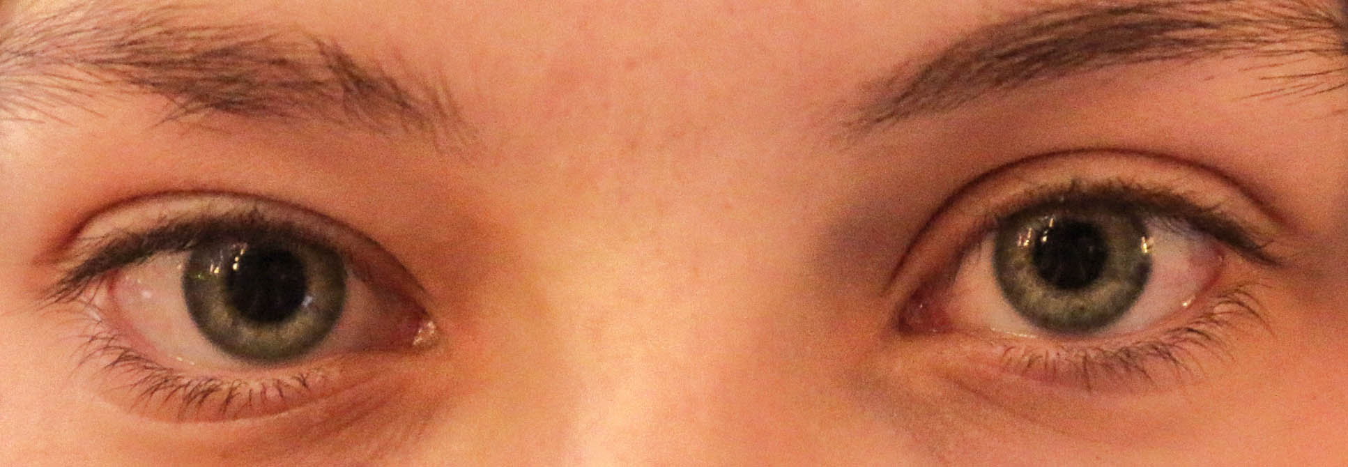 grüne Augen