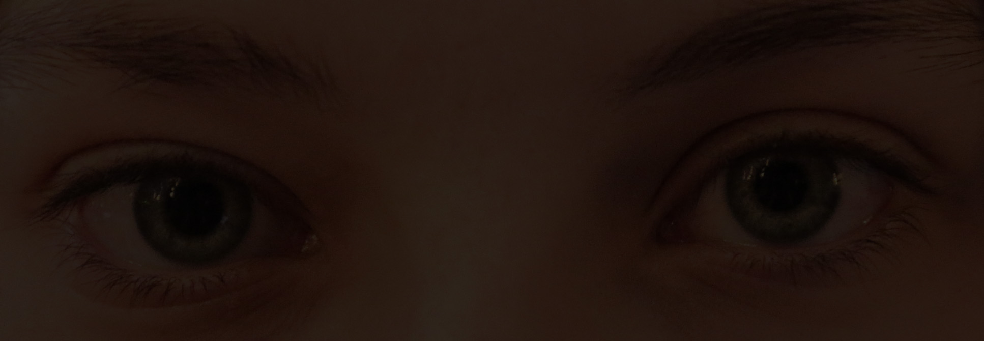 grüne Augen