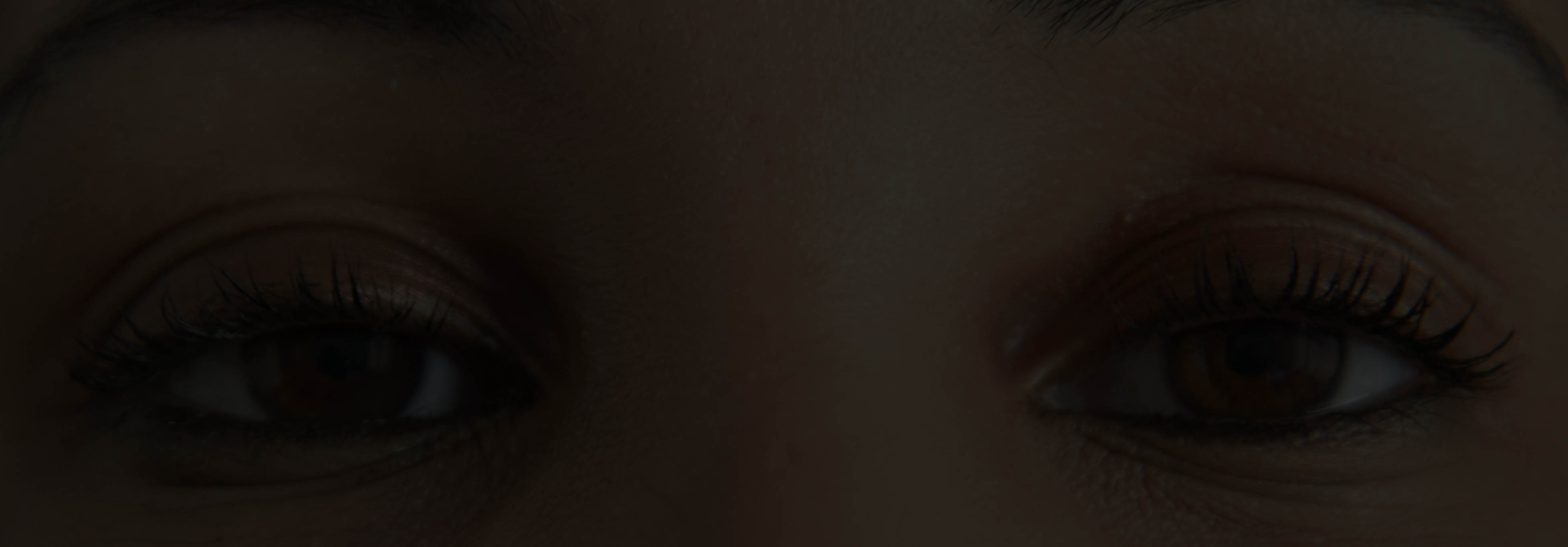 braune Augen