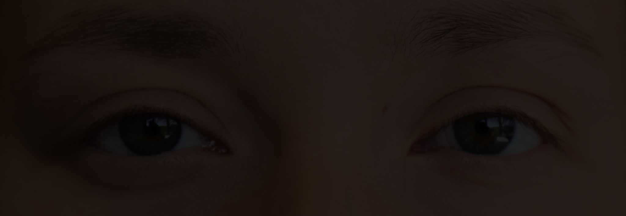 braune Augen